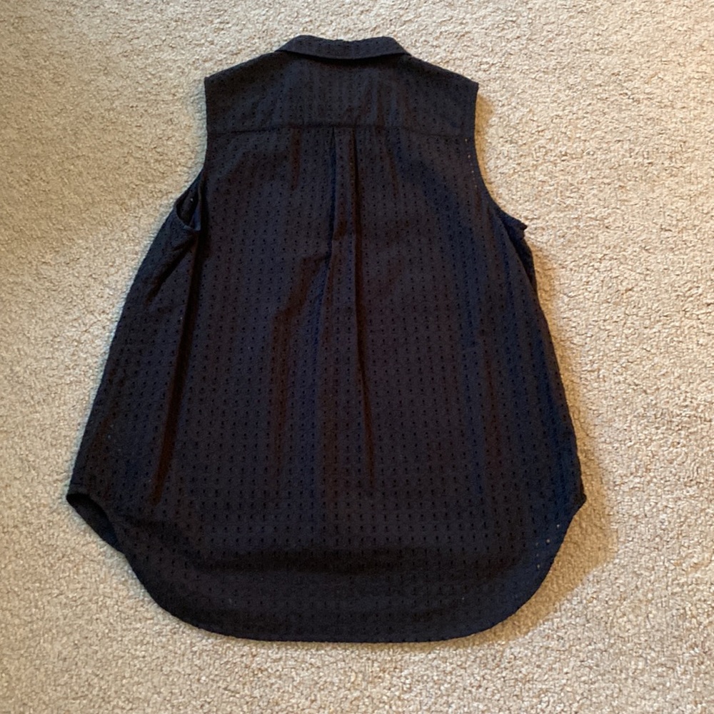 MICHAEL Michael Kors Eyelet Sleeveless Blouse - Picture 2 of 5